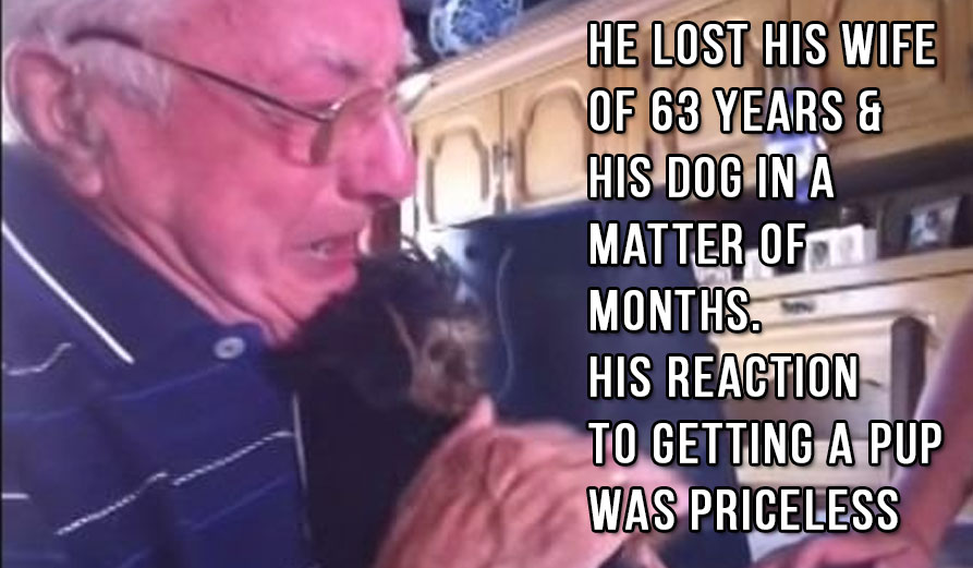 He Lost His Wife After 63 Years Of Marriage. His Reaction To Getting A