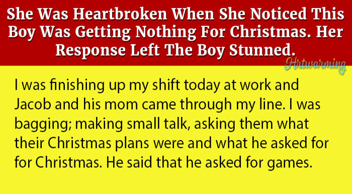 She Was Heartbroken When She Noticed This Boy Was Getting Nothing For ...