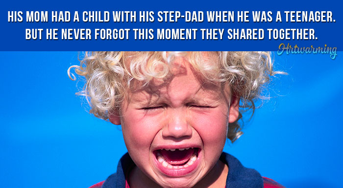 His Mom Had A Child With His Step-Dad When He Was A Teenager. But He ...