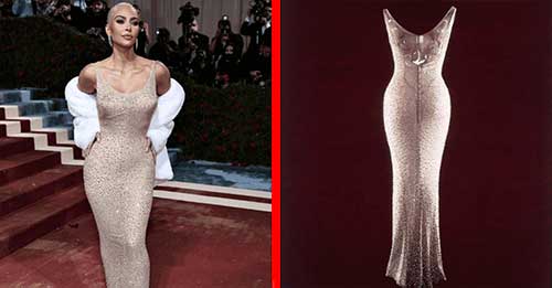 Marilyn Monroe's Iconic Dress Permanently Damaged by Kim Kardashian ...